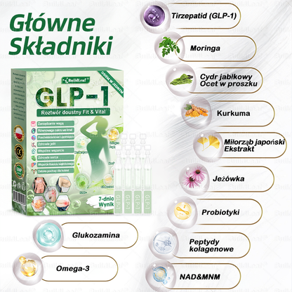 🍃🍃Oficjalny sklep Polska | BuildLeaf® GLP-1 8-w-1 Fit & Vital Rozwiązanie (Jednorazowe dziennie, widoczne zmiany w ciągu 7 dni) ✅ Otyłość, zdrowie sercowo-naczyniowe, cukrzyca, bezdech senny, zdrowie jelit, problemy ze stawami i inne.